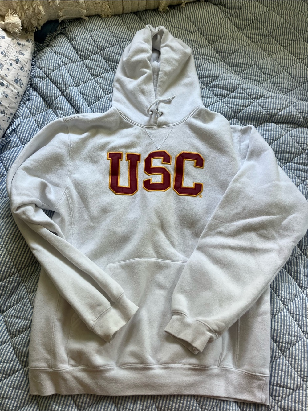 Heritage White Hooded USC Sweatshirt w